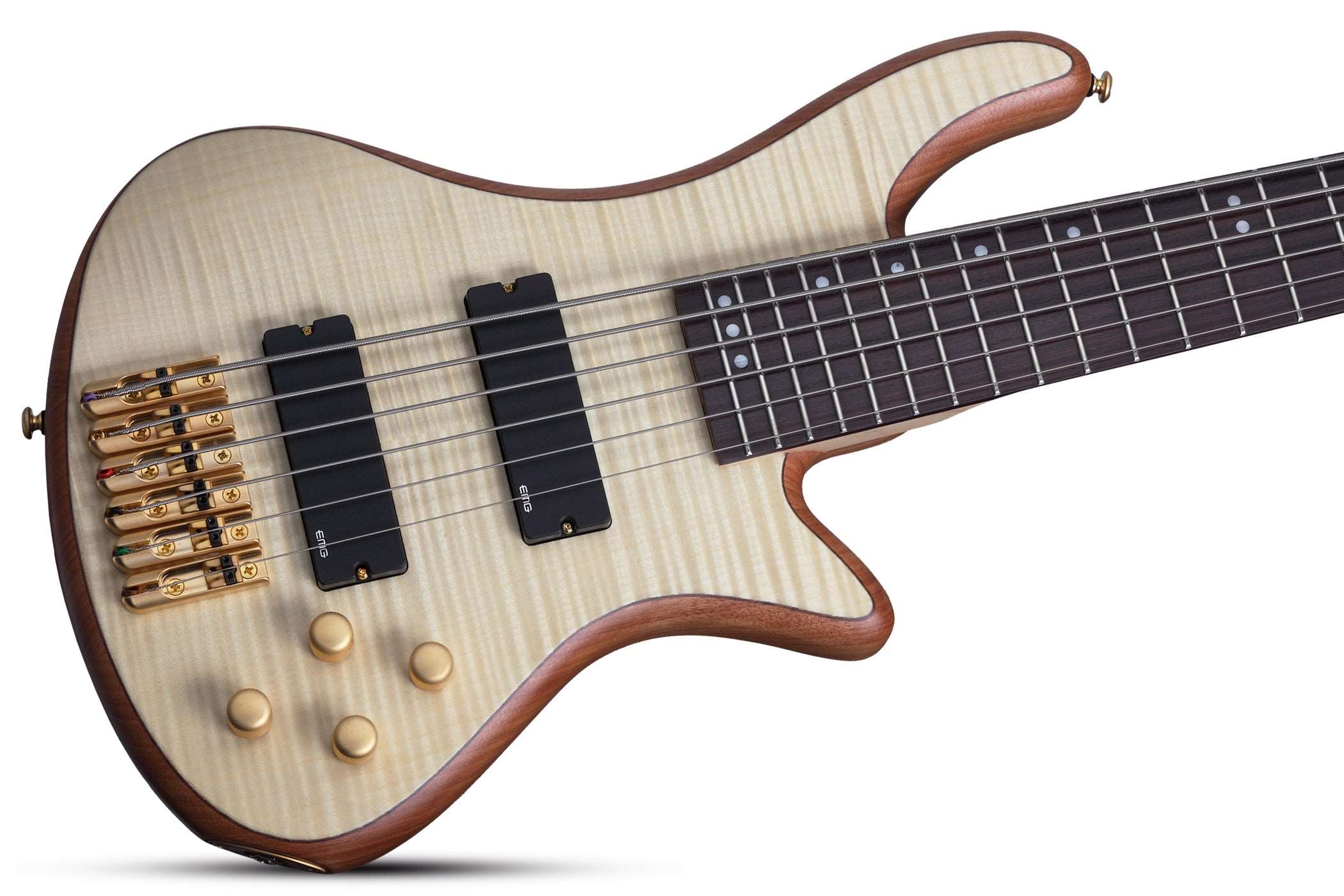 SCHECTER STILETTO CUSTOM-6 6-STRING BASS GUITAR - NATURAL SATIN (2543) MADE IN INDONESIA, SCHECTER, BASS GUITAR, schecter-bass-guitar-sti-custom6-ns, ZOSO MUSIC SDN BHD