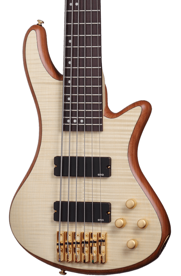 SCHECTER STILETTO CUSTOM-6 6-STRING BASS GUITAR - NATURAL SATIN (2543) MADE IN INDONESIA, SCHECTER, BASS GUITAR, schecter-bass-guitar-sti-custom6-ns, ZOSO MUSIC SDN BHD