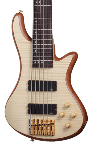 SCHECTER STILETTO CUSTOM-6 6-STRING BASS GUITAR - NATURAL SATIN (2543) MADE IN INDONESIA, SCHECTER, BASS GUITAR, schecter-bass-guitar-sti-custom6-ns, ZOSO MUSIC SDN BHD