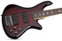 SCHECTER STILETTO EXTREME-5 STRING BASS GUITAR BLACK CHERRY (2502) (EXTREME5 / EXTREME 5) MADE IN INDONESIA, SCHECTER, BASS GUITAR, schecter-bass-guitar-extreme5-bc, ZOSO MUSIC SDN BHD