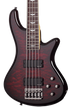 SCHECTER STILETTO EXTREME-5 STRING BASS GUITAR BLACK CHERRY (2502) (EXTREME5 / EXTREME 5) MADE IN INDONESIA, SCHECTER, BASS GUITAR, schecter-bass-guitar-extreme5-bc, ZOSO MUSIC SDN BHD