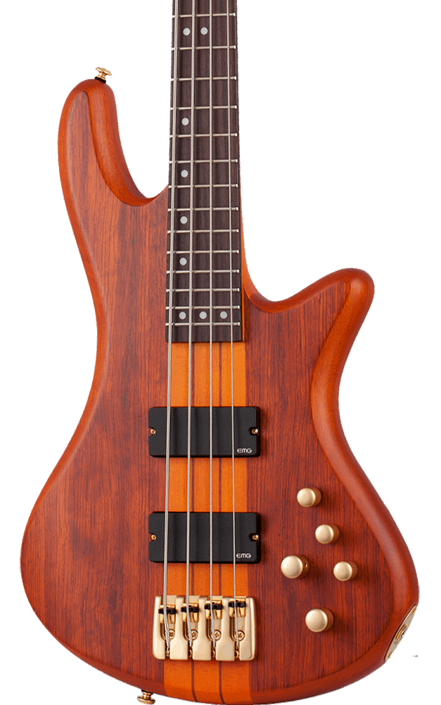 SCHECTER STILETTO STUDIO-4 BASS GUITAR - HONEY SATIN (2710) MADE IN KOREA, SCHECTER, BASS GUITAR, schecter-bass-guitar-sti-studio4-hs, ZOSO MUSIC SDN BHD