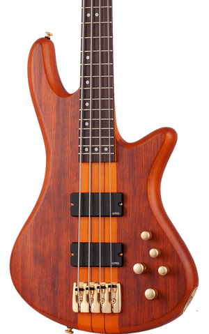 SCHECTER STILETTO STUDIO-4 BASS GUITAR - HONEY SATIN (2710) MADE IN KOREA, SCHECTER, BASS GUITAR, schecter-bass-guitar-sti-studio4-hs, ZOSO MUSIC SDN BHD