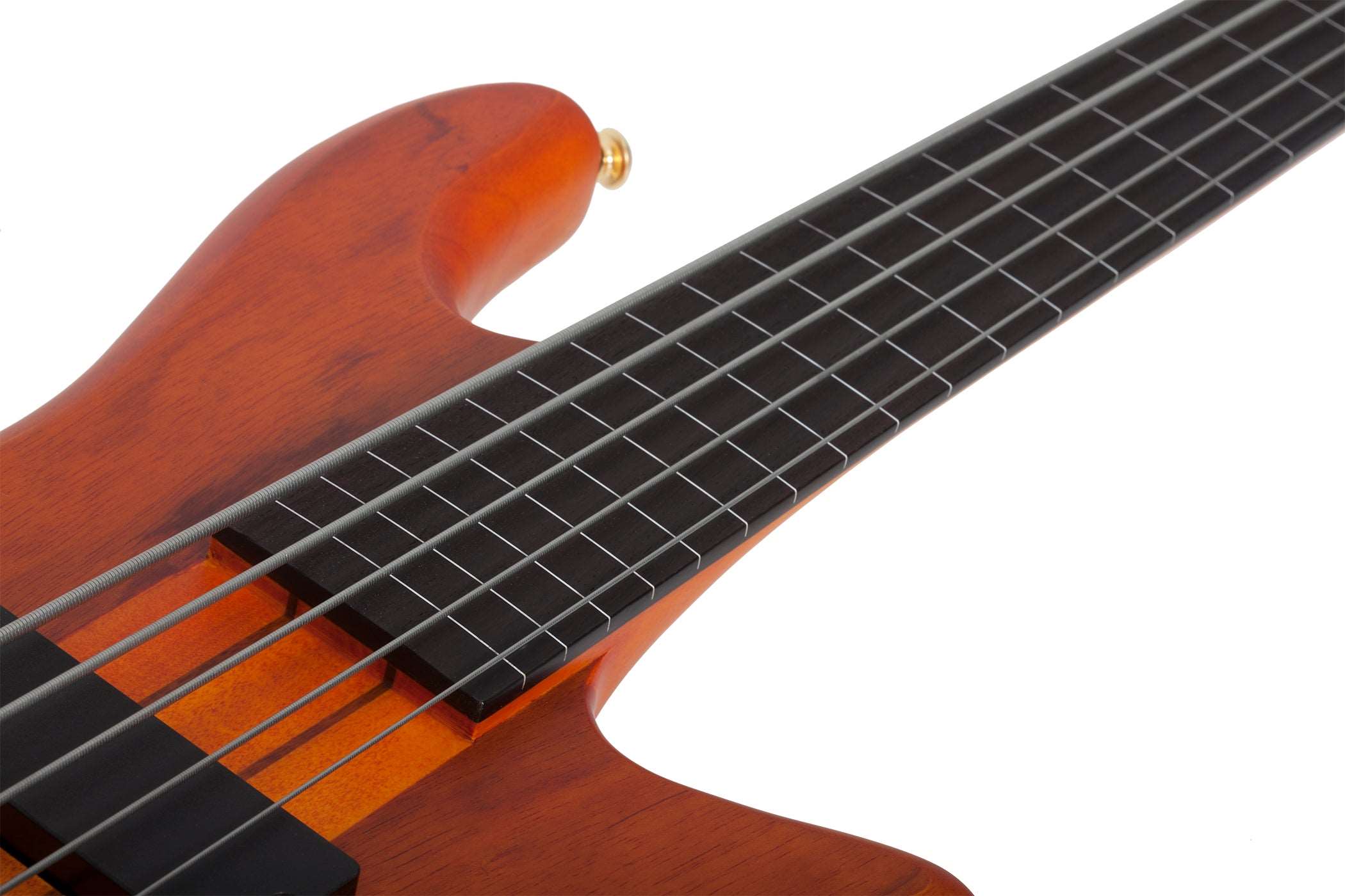 SCHECTER STILETTO STUDIO-5 FL FRETLESS 5-STRING BASS - HONEY SATIN (2770) MADE IN KOREA, SCHECTER, BASS GUITAR, schecter-bass-guitar-sti-studio5-fl-hs, ZOSO MUSIC SDN BHD