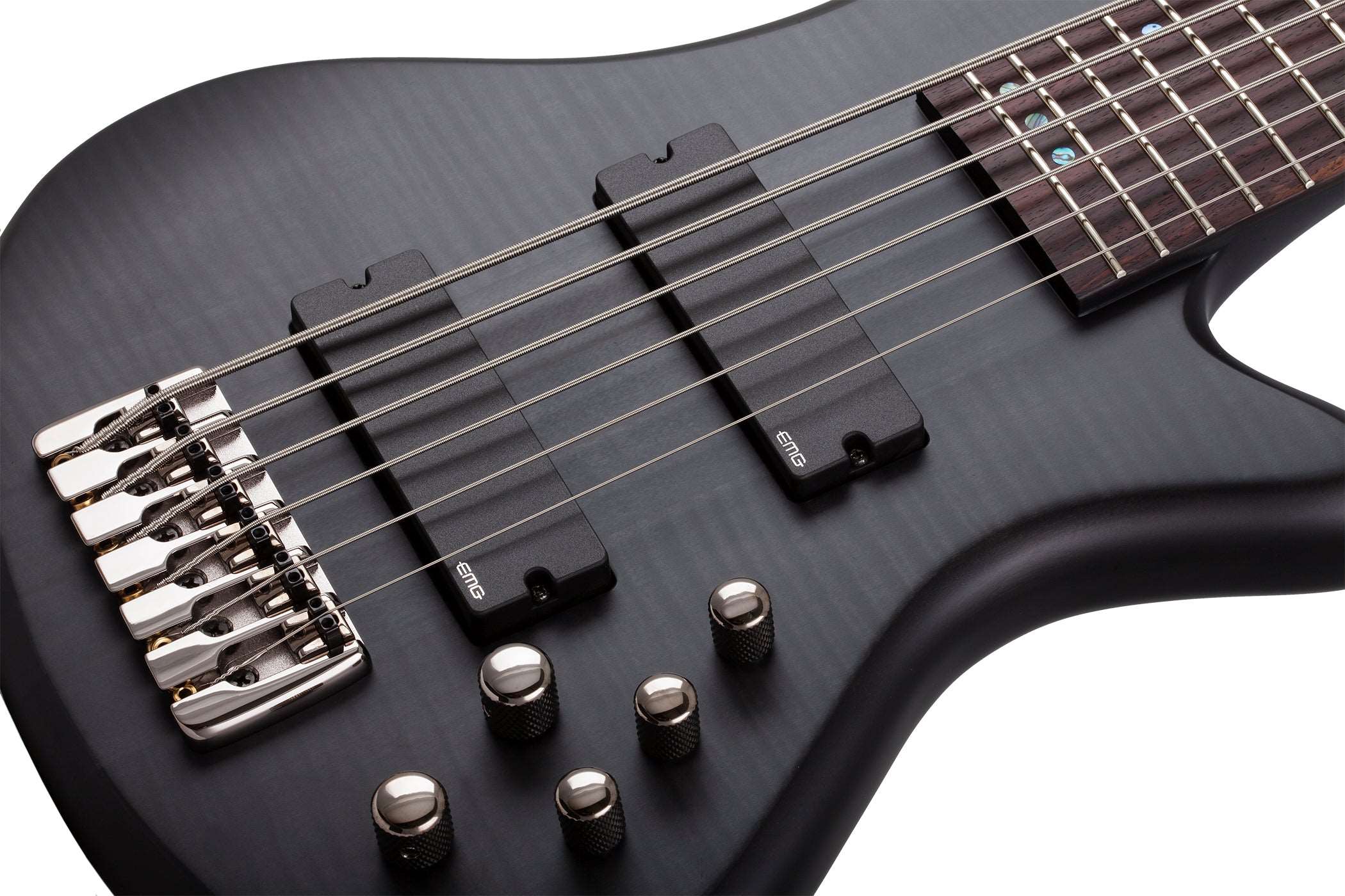 SCHECTER STILETTO STUDIO-6 6-STRING ELECTRIC BASS GUITAR - SEE-THRU BLACK SATIN (2731) MADE IN KOREA, SCHECTER, BASS GUITAR, schecter-bass-guitar-scch-sti-studio6-stbs, ZOSO MUSIC SDN BHD
