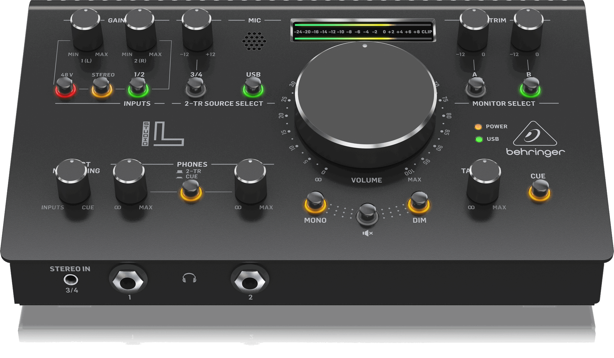 Behringer Studio L High-end Studio Control with VCA Control and USB Audio Interface | BEHRINGER , Zoso Music