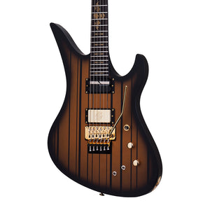 Schecter Synyster Gates Custom-S Sustainiac & Floyd Rose - Satin Gold Burst [MIK] |  SCHECTER |  ELECTRIC GUITAR |  Zoso Music