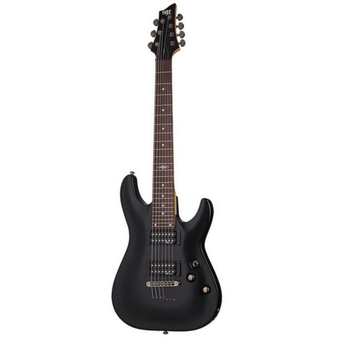 Schecter SGR C-7 Electric Guitar - Black