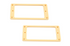 ALLPARTS PC-0745-028 Cream Humbucking Guitar Pickup Rings Non-slanted | Zoso Music Sdn Bhd