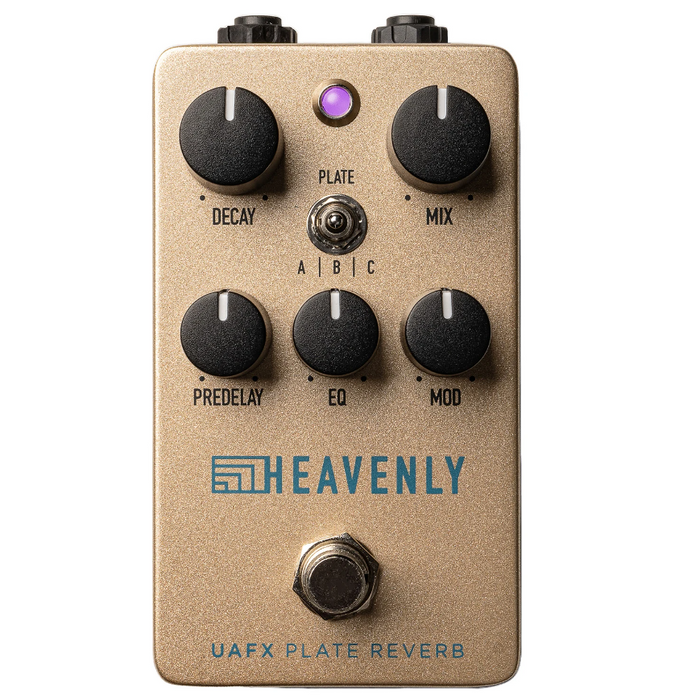 Universal Audio UAFX Heavenly Plate Reverb Guitar Effects Pedal | Zoso Music Sdn Bhd