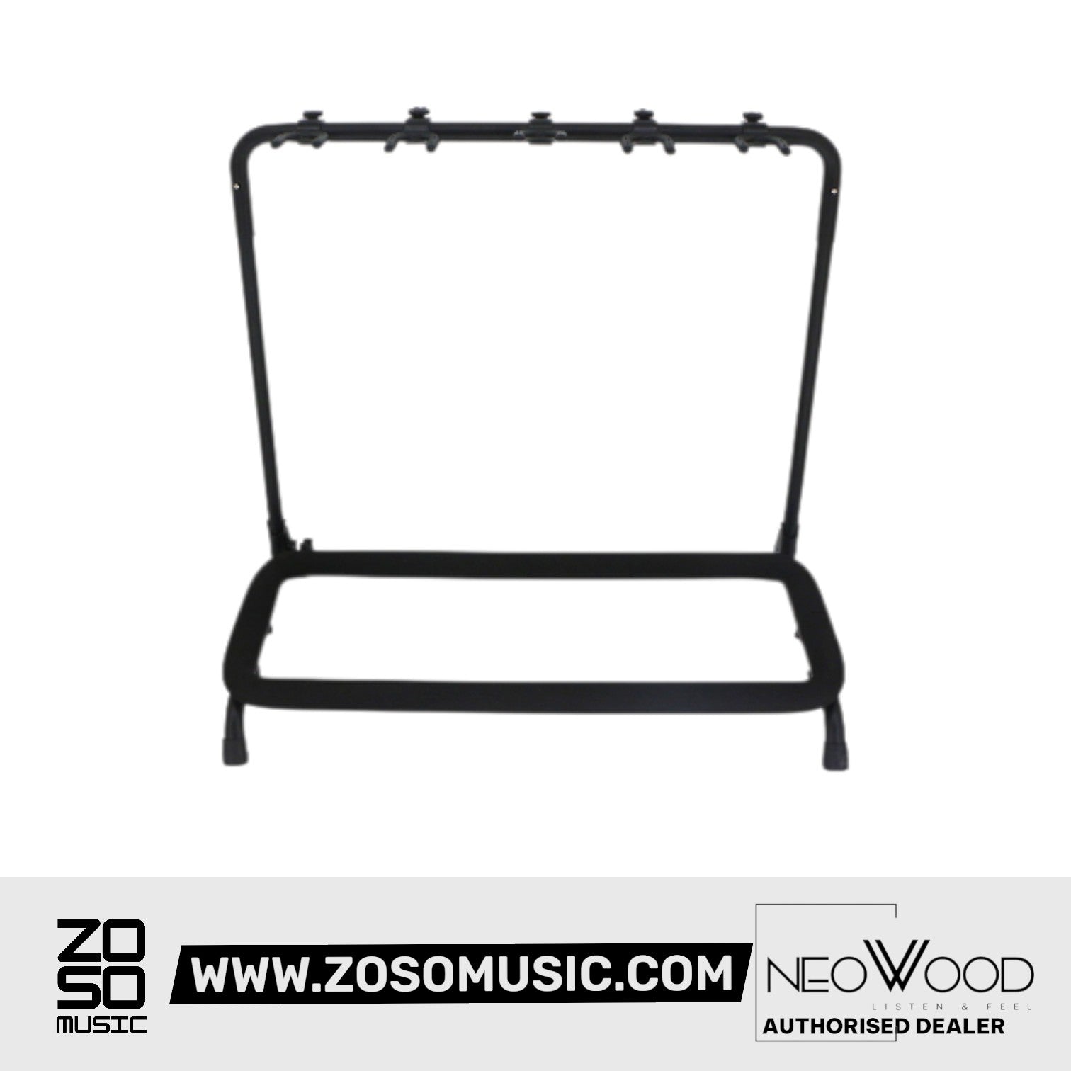 Neowood ZSJ85 5-in-1 Guitar Stand |  NEOWOOD |  GUITAR STAND |  Zoso Music