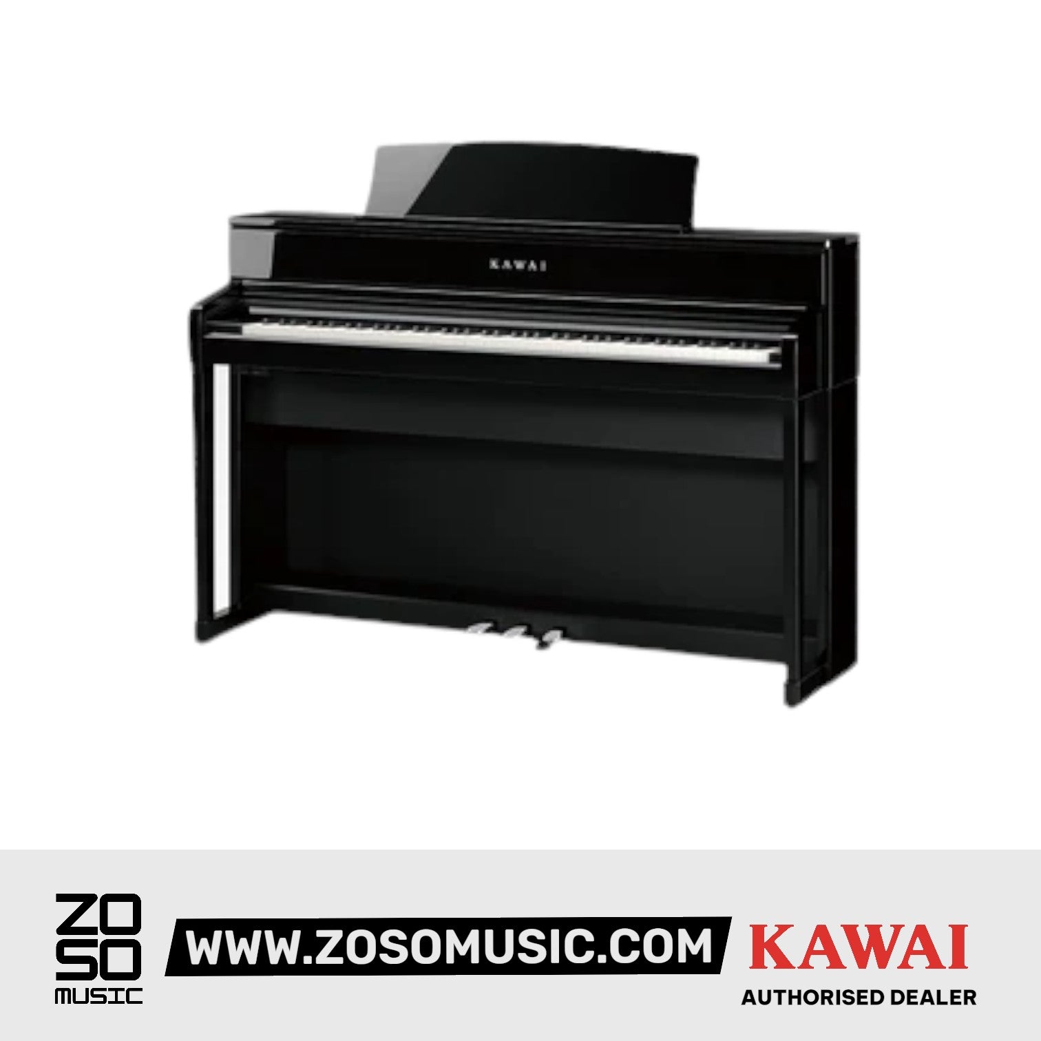 Kawai CA701 88-key Digital Piano - Ebony |  KAWAI |  PIANO-DIGITAL |  Zoso Music