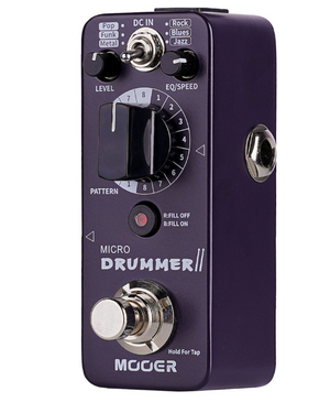 Mooer Micro Drummer II Drummer Pedal | Zoso Music Sdn Bhd