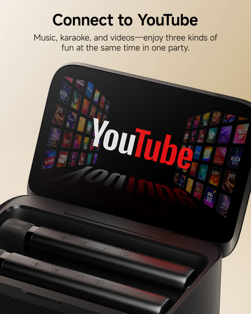 Ikarao Shell S3 Portable Karaoke Machine |  IKARAO |  BLUETOOTH KARAOKE SPEAKER |  Zoso Music