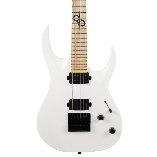 Solar A1.6W White Matte Electric Guitar | Zoso Music Sdn Bhd