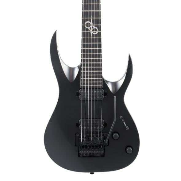 Solar A2.7FRC 7 String Carbon BK Matte Floyd Rose Electric Guitar | Zoso Music Sdn Bhd