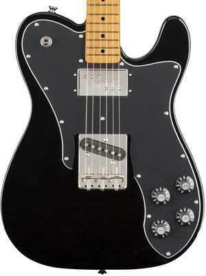 Squier Classic Vibe 70s Telecaster Custom Electric Guitar, Maple FB, Black |  SQUIER BY FENDER |  ELECTRIC GUITAR |  Zoso Music