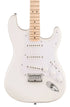 Squier Sonic Stratocaster HT Electric Guitar w/White Pickguard, Maple FB, Arctic White |  SQUIER BY FENDER |  ELECTRIC GUITAR |  Zoso Music