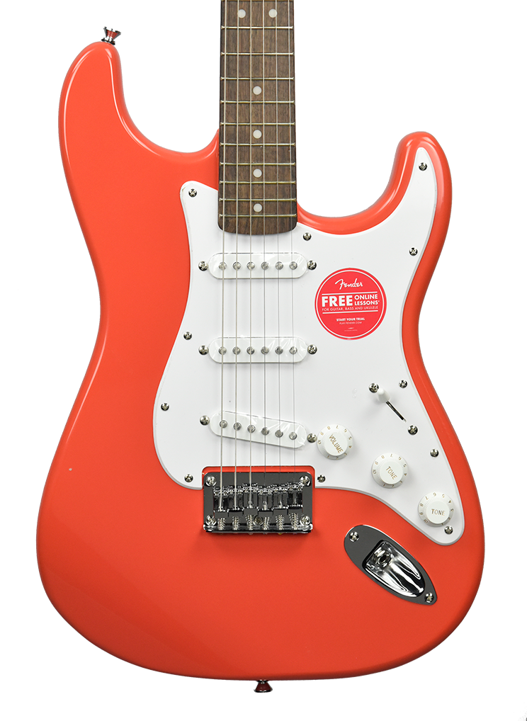 Squier Classic Vibe 50s Stratocaster Electric Guitar, Maple FB, Fiesta Red
