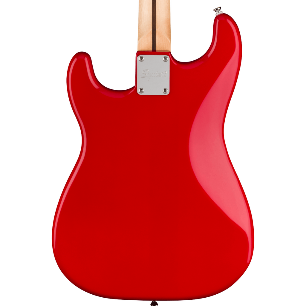 Squier Sonic Stratocaster HT Electric Guitar w/White Pickguard, Laurel FB, Torino Red