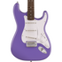 Squier Sonic Stratocaster Electric Guitar w/White Pickguard, Laurel FB, Ultraviolet |  SQUIER BY FENDER |  ELECTRIC GUITAR |  Zoso Music