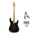 Stagg SEM-TWO H BK Metal Series Electric Guitar, Black - Free Guitar Stand |  STAGG |  ELECTRIC GUITAR |  Zoso Music