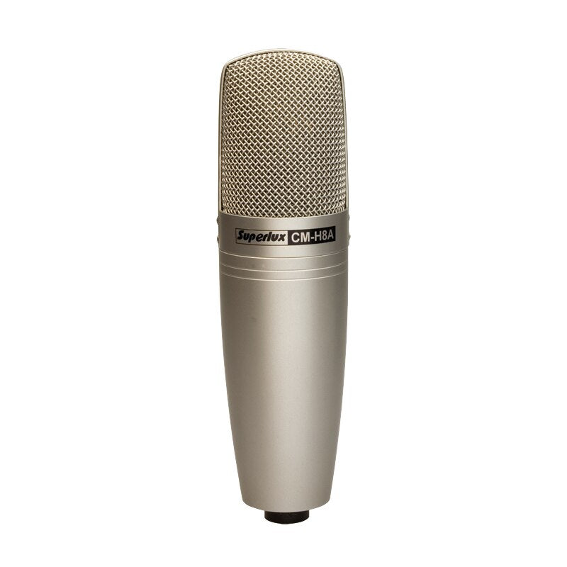 Superlux CMH8A Large 1" diaphragm recording
Mic, internal low cut filter |  SUPERLUX |  MICROPHONE-CONDENSER |  Zoso Music