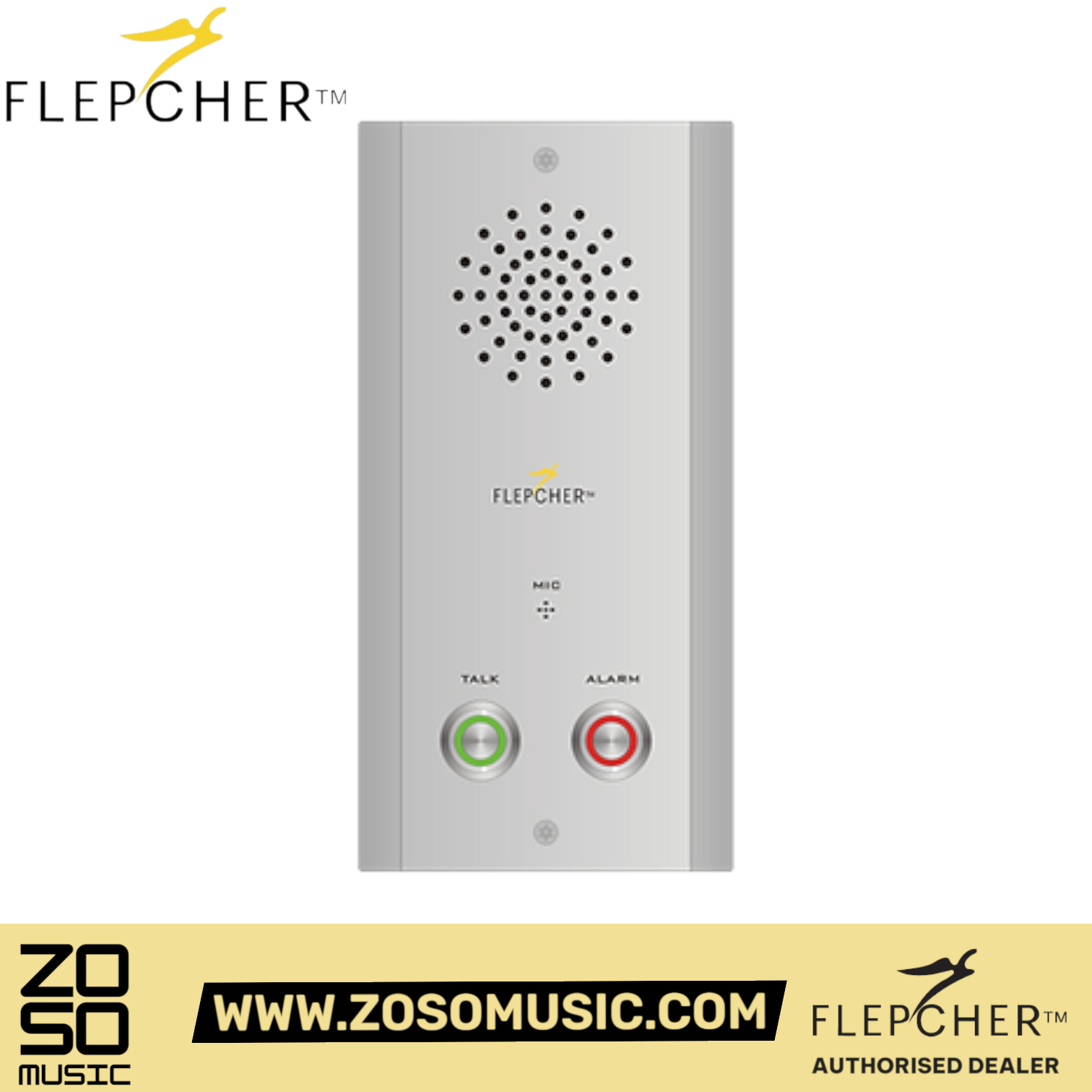 Flepcher IP-ET3004 IP Emergency Terminal | Zoso Music Sdn Bhd