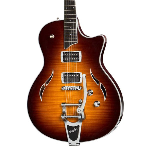 Taylor T3B Semi-Hollow Electric Guitar w/Bigsby & Case, Natural | Zoso Music Sdn Bhd