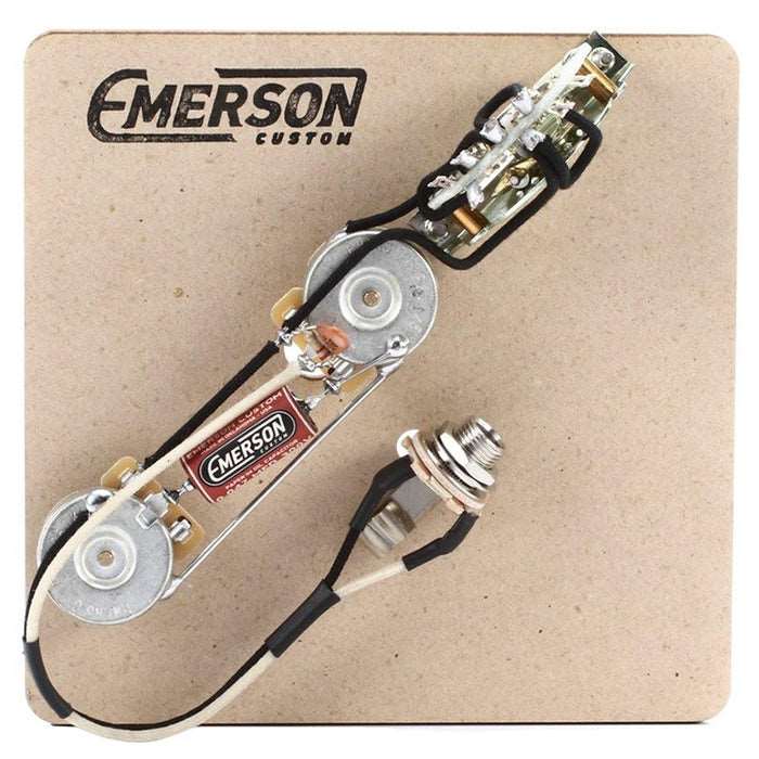 Emerson Custom 5-way Prewired Kit for Telecaster Guitars - 250k Pots | Zoso Music Sdn Bhd