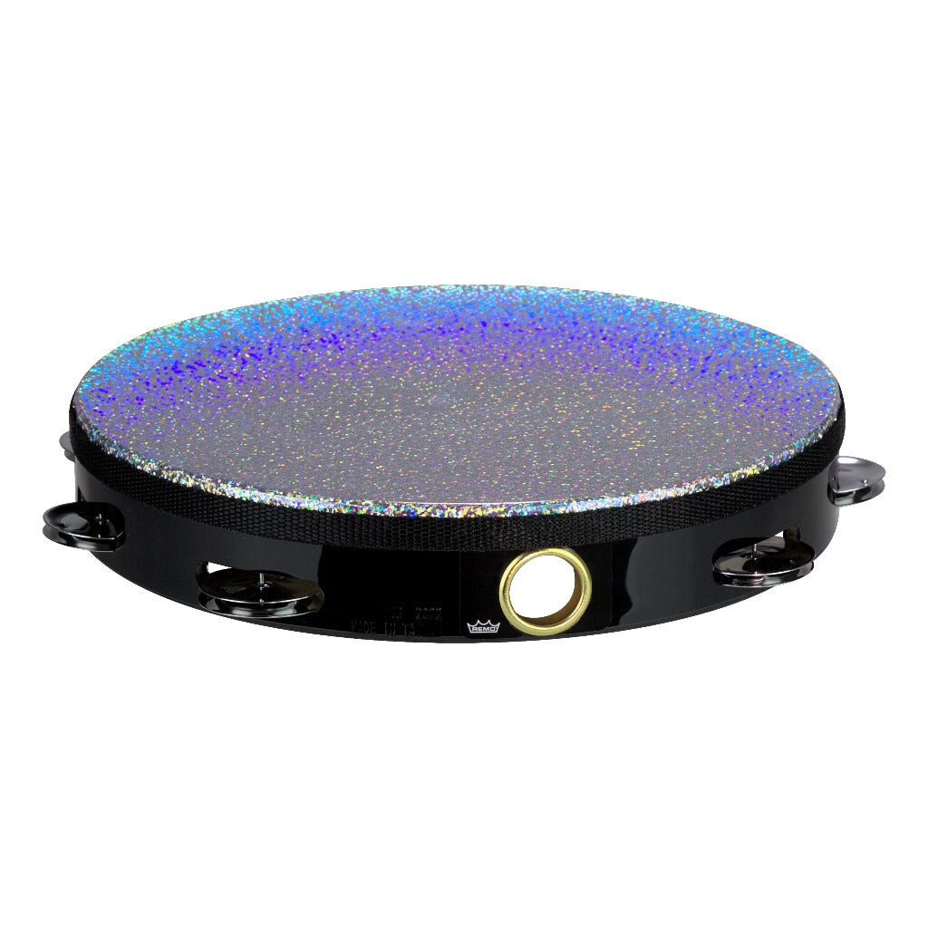 Remo Ta-4110-46 Sparkle Tambourine, Single Row Jingles, 10 Inch | Zoso Music Sdn Bhd