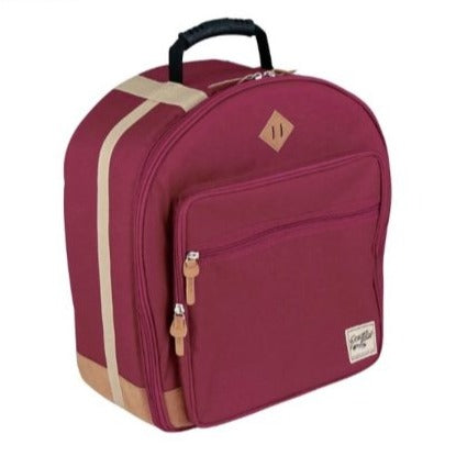 Tama TSDB1465WR Powerpad Snare Drum Bag 6.5X14, Wine Red |  TAMA |  DRUM-ACCESSORIES |  Zoso Music