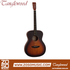 Zoso Music Tanglewood Crossroads left-handed acoustic guitar in whiskey burst satin mahogany finish.