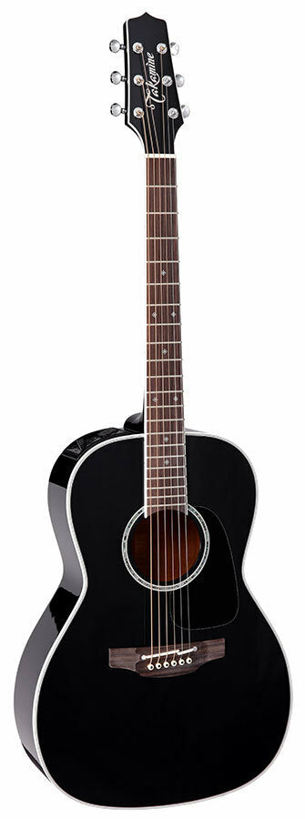 TAKAMINE CP3NY BL CUSTOM PRO SERIES NEW YORKER ACOUSTIC-ELECTRIC GUITAR, CT4BII PREAMP & HARD CASE (MADE IN JAPAN)