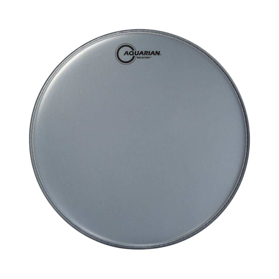 Aquarian TCREF Reflector Texture Coated Snare Batter Gray 2ply 7+10mil Snare Drum Head | Zoso Music Sdn Bhd