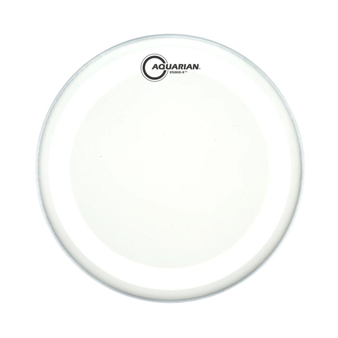 Aquarian TCSX Studio X Texture Coated 1ply 10Mil with Ring Sticker Drum Head | Zoso Music Sdn Bhd
