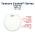 Aquarian TC Texture Coated 1ply 10mil Drum Head