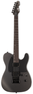 ESP LTD TE-1000 EverTune Electric Guitar - Charcoal Metallic Satin Zoso Music
