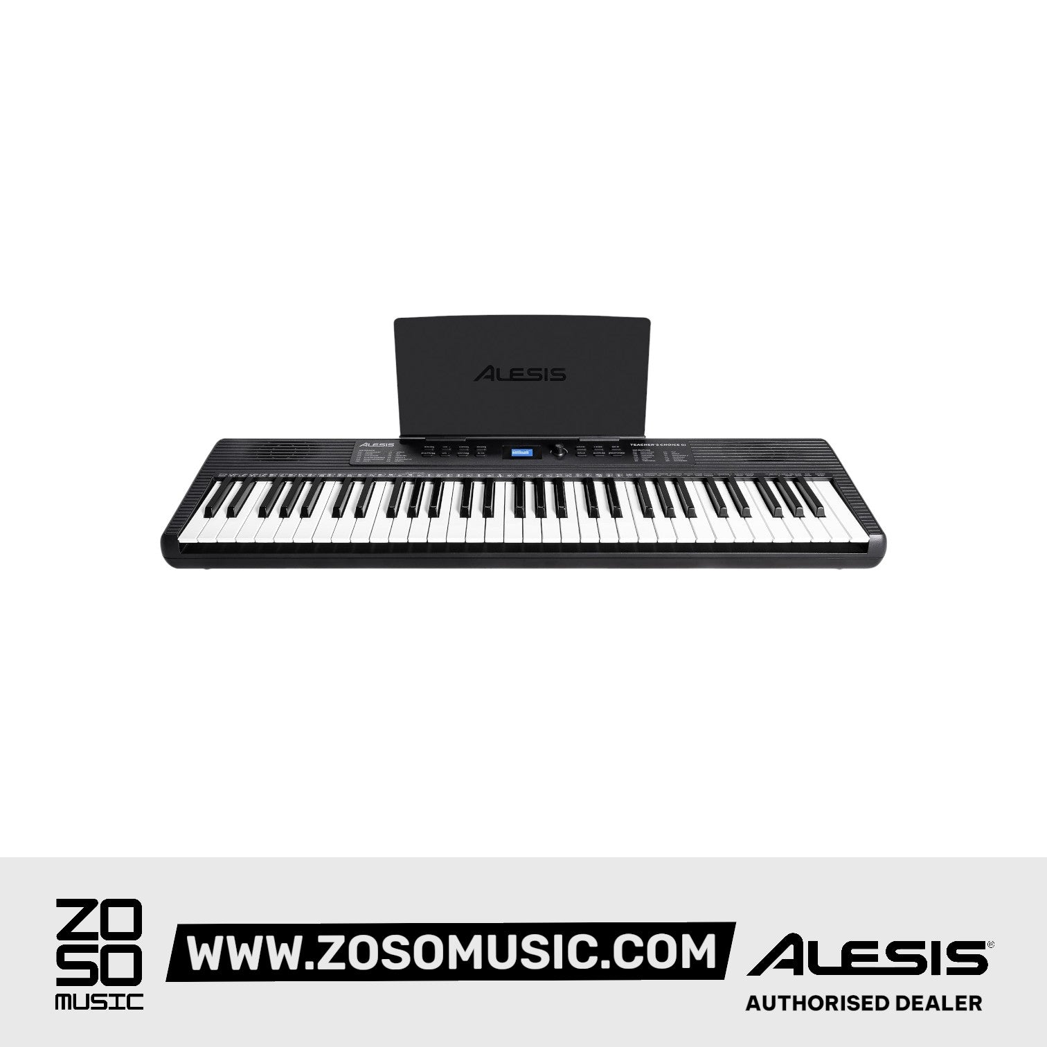 Alesis Teacher's Choice 61-Key Portable Keyboard with Lighted Keys