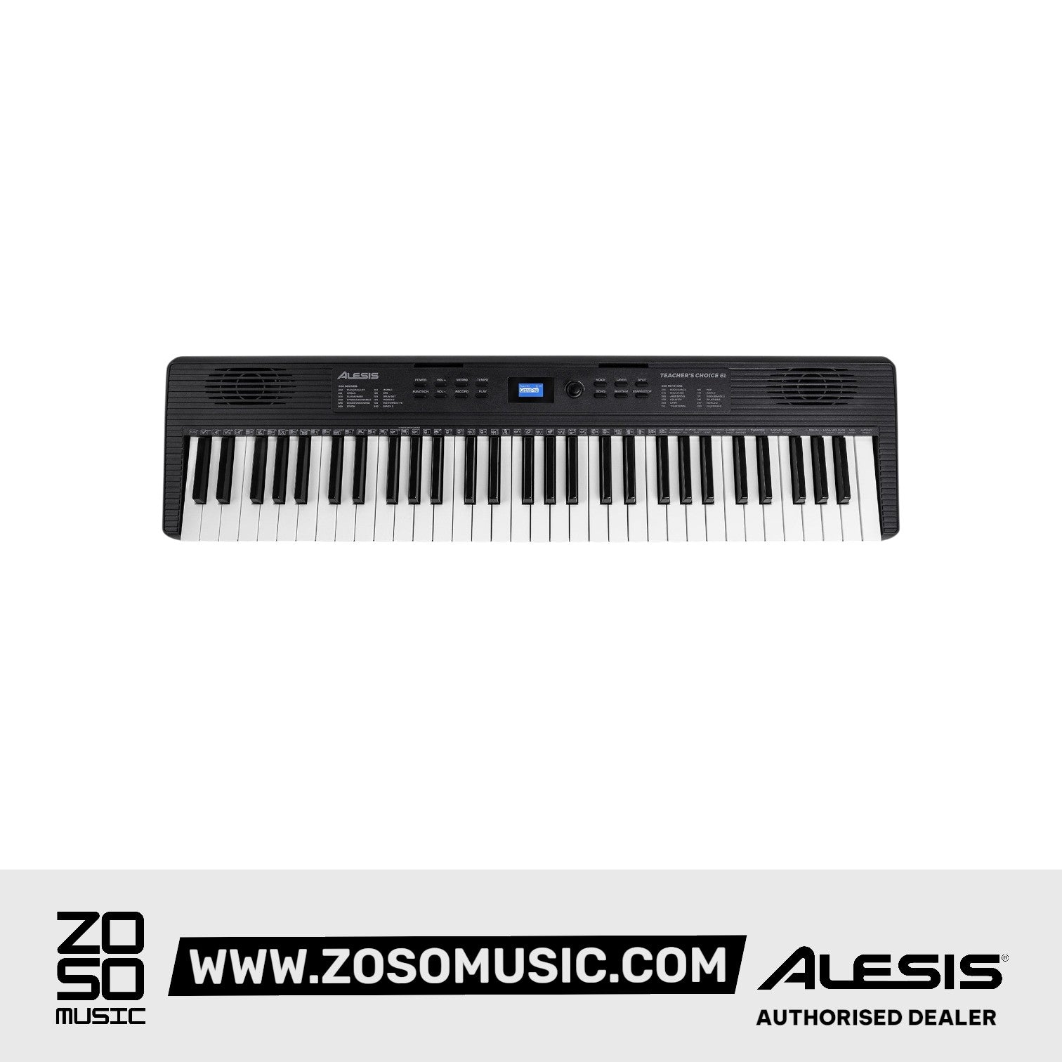 Alesis Teacher's Choice 61-Key Portable Keyboard with Lighted Keys