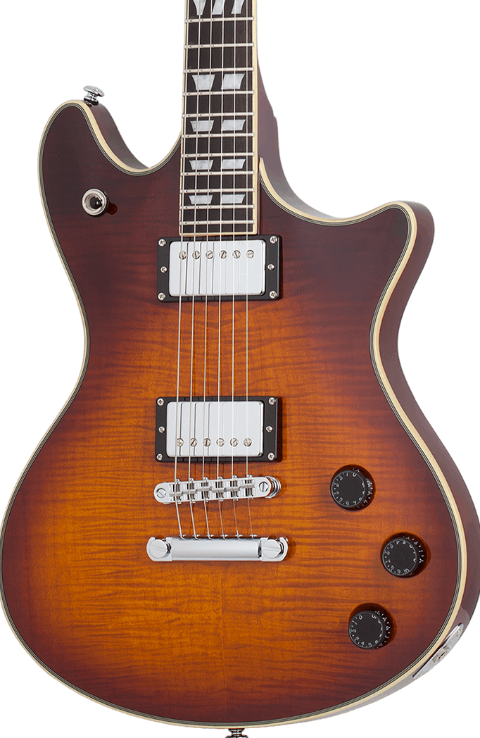 SCHECTER TEMPEST CUSTOM ELECTRIC GUITAR - FADED VINTAGE SUNBURST (1725) MADE IN KOREA, SCHECTER, ELECTRIC GUITAR, schecter-electric-guitar-tempest-custom-fvs, ZOSO MUSIC SDN BHD