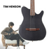 Ibanez TOD10N-TKF TOD Series Tim Henson Classical Acoustic Electric Guitar, Transparent Black Flat |  IBANEZ |  CLASSICAL GUITAR |  Zoso Music