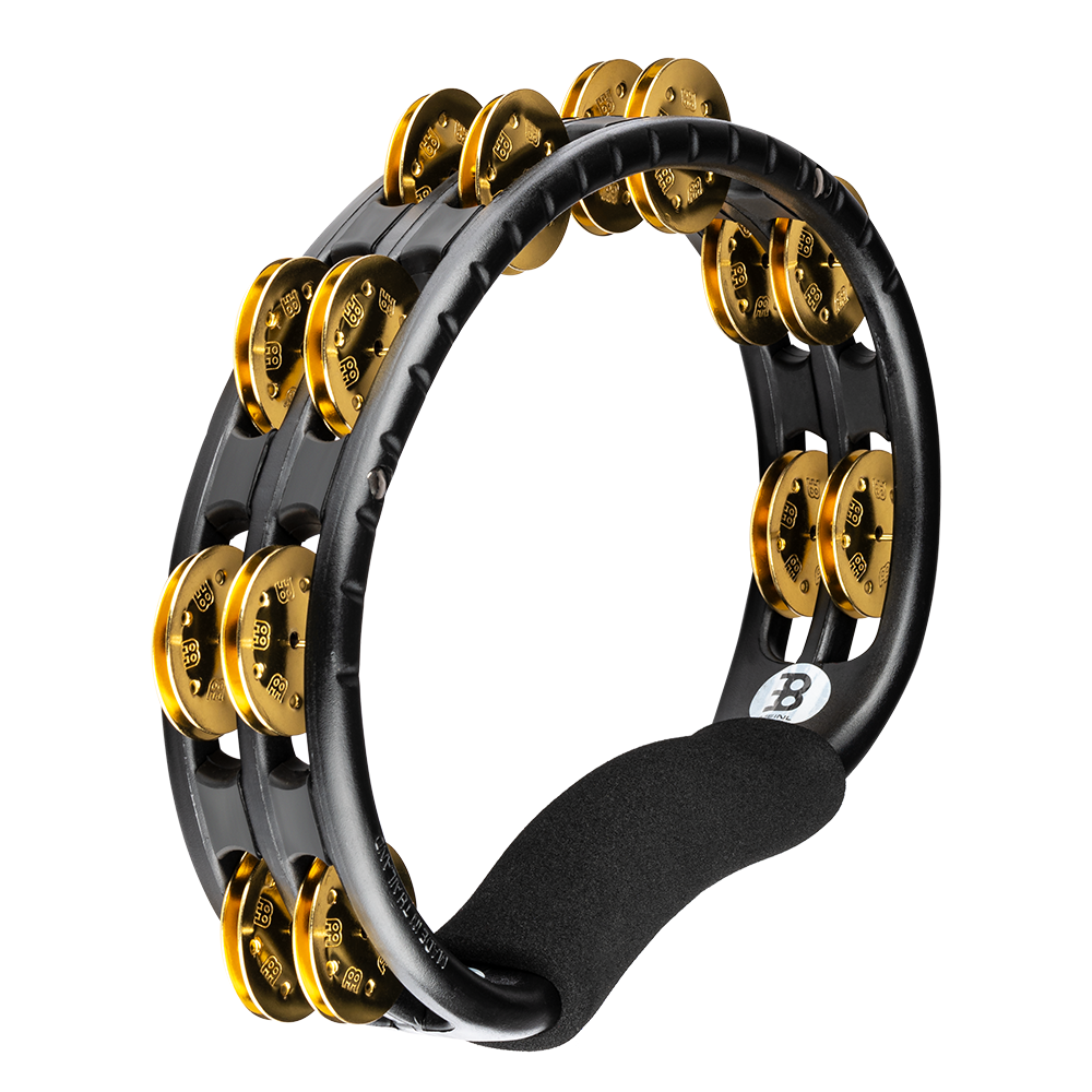Meinl TMT1B-BK ABS Tambourine, BK, BRS Jingles | Zoso Music Sdn Bhd
