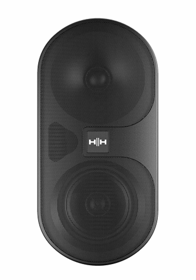 HH ELECTRONICS TNI-W4-BK 4INCH WALL-MOUNT SPEAKER-MOUNTING BRACKET-70/100V-BLACK