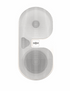 HH ELECTRONICS TNI-W4-BK 4INCH WALL-MOUNT SPEAKER-MOUNTING BRACKET-70/100V-WHITE