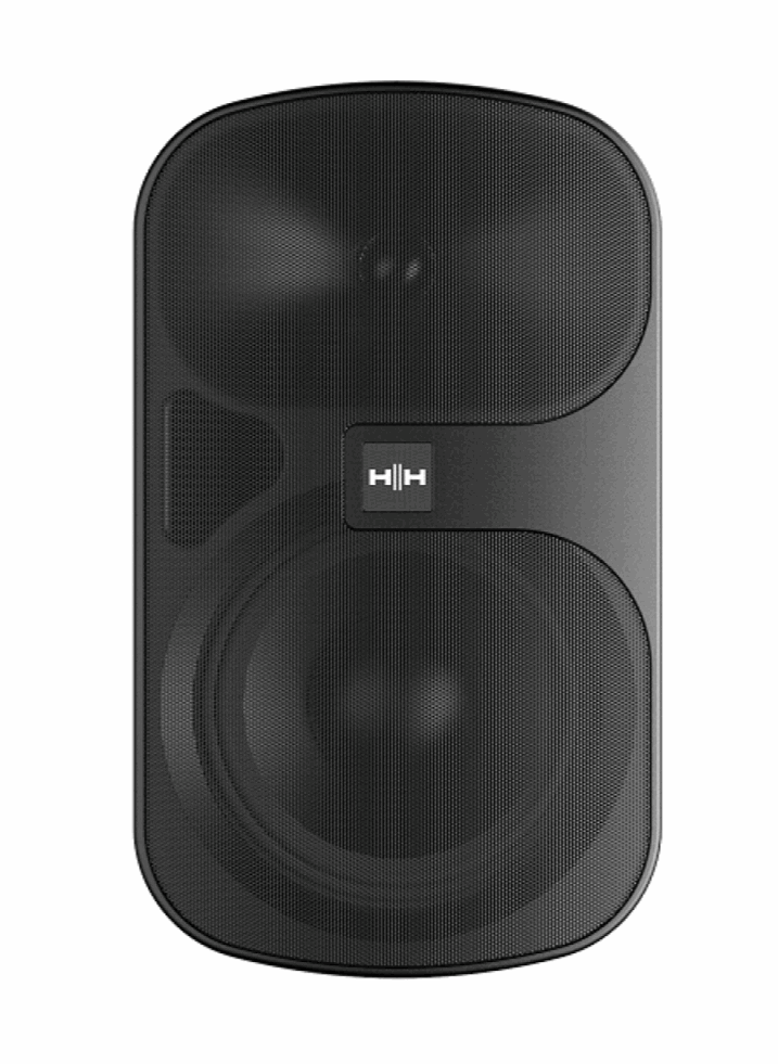 HH ELECTRONICS TNI-W6-BK 6.5INCH WALL-MOUNT SPEAKER-MOUNTING BRACKET-70/100V-BLACK