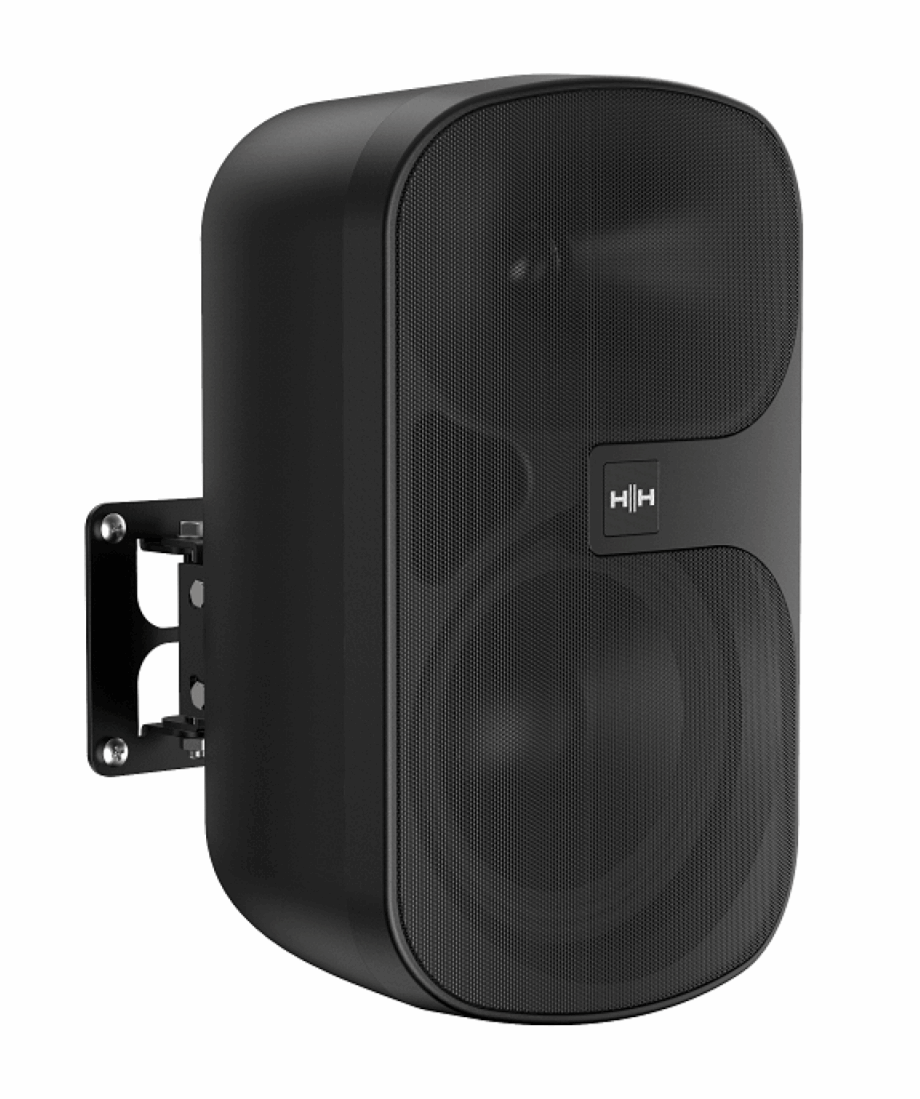 HH ELECTRONICS TNI-W6-BK 6.5INCH WALL-MOUNT SPEAKER-MOUNTING BRACKET-70/100V-BLACK