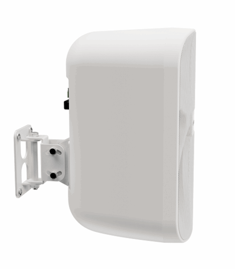 HH ELECTRONICS TNI-W8-WH 8 INCH WALL-MOUNT SPEAKER-MOUNTING BRACKET- 70/100V- WHITE