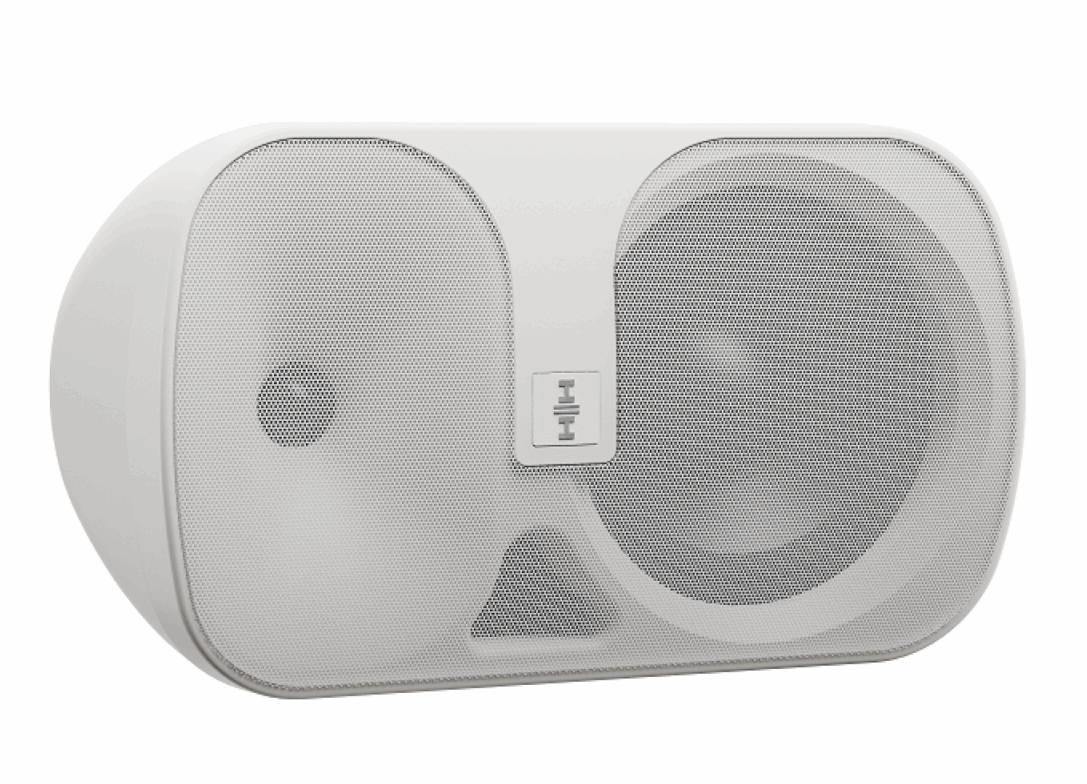 HH ELECTRONICS TNI-W8-WH 8 INCH WALL-MOUNT SPEAKER-MOUNTING BRACKET- 70/100V- WHITE