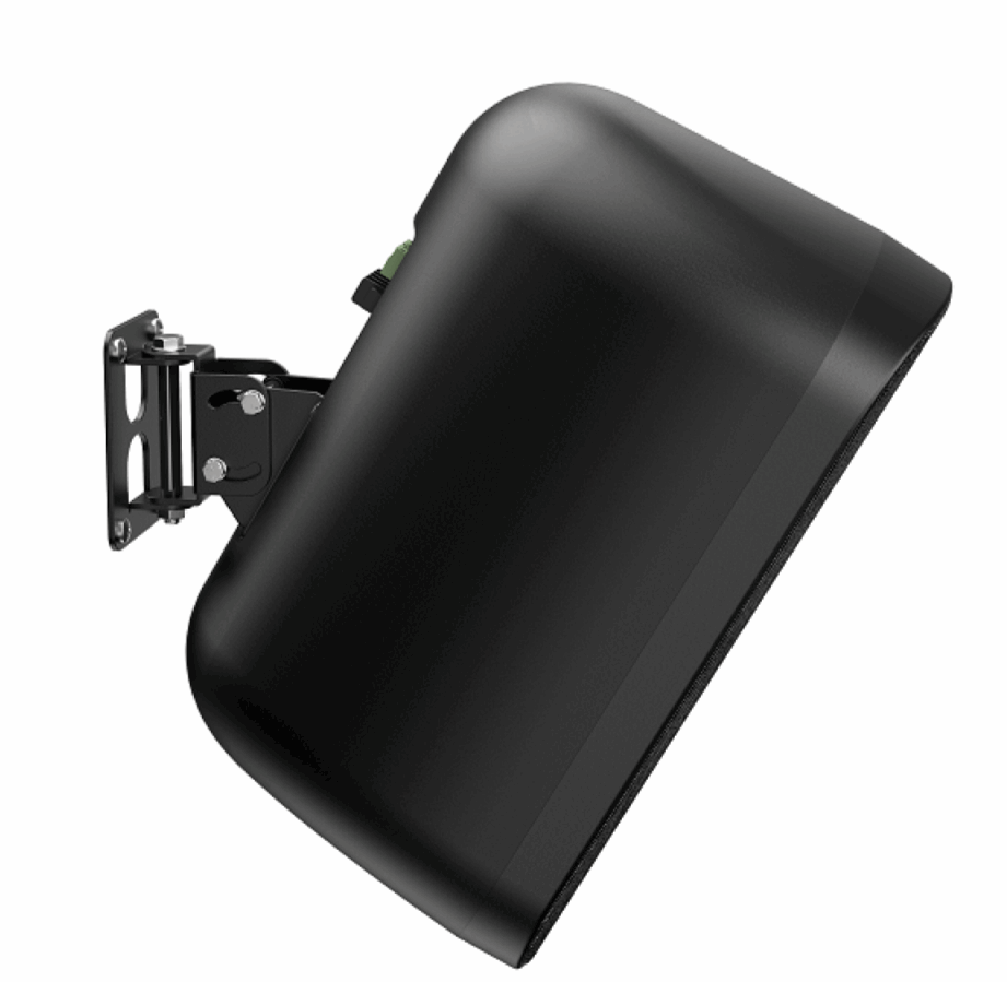 HH ELECTRONICS TNI-W8-BK 8 INCH WALL-MOUNT SPEAKER-MOUNTING BRACKET- 70/100V- BLACK